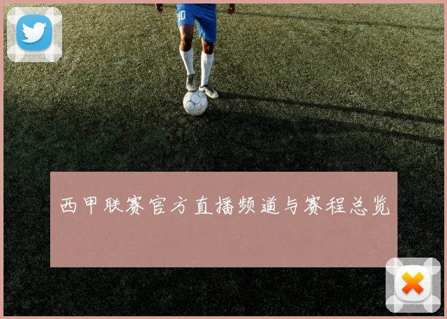 西甲联赛官方直播频道与赛程总览